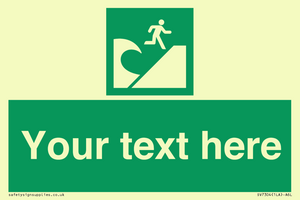 Custom Safe Condition Tsunami evacuation area